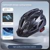Bicycle Helmet with Goggles, One-Piece Riding Helmet, Men's and Women's Mountain Road Bike Safety Helmet