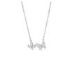 Full Diamond Butterfly Necklace Light Luxury Niche Design Collarbone Chain Women'S Birthday Gift For Girlfriend Quality