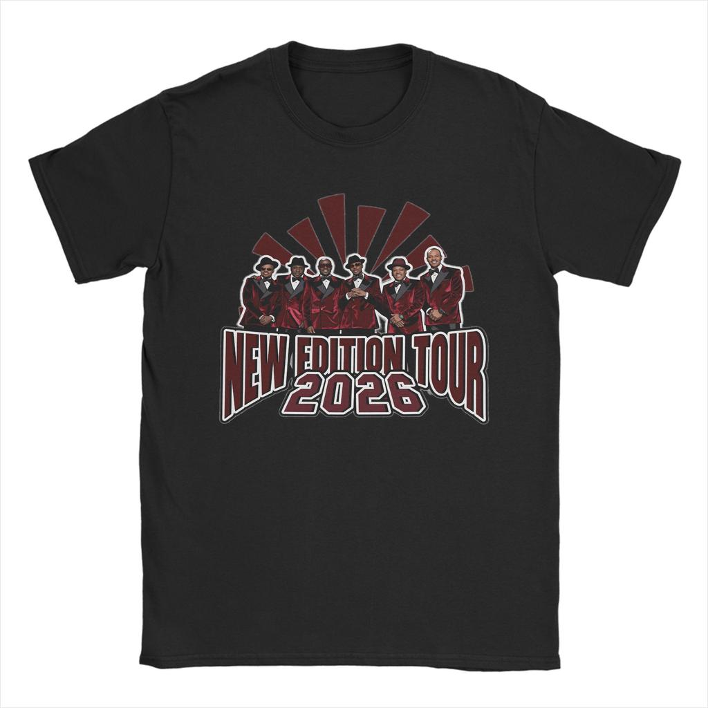 Unisexs New EEditions Way Tour 2026 T Shirt 100 Cotton Tops Humor Short Sleeve Round Collar Tees Birthday Present TShirts