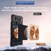 For Nubia Z80 Ultra Case Hard Silicone shockproof Heat dissipation magnetic Protective Back Cover For ZTE Nubia Z80Ultra shell