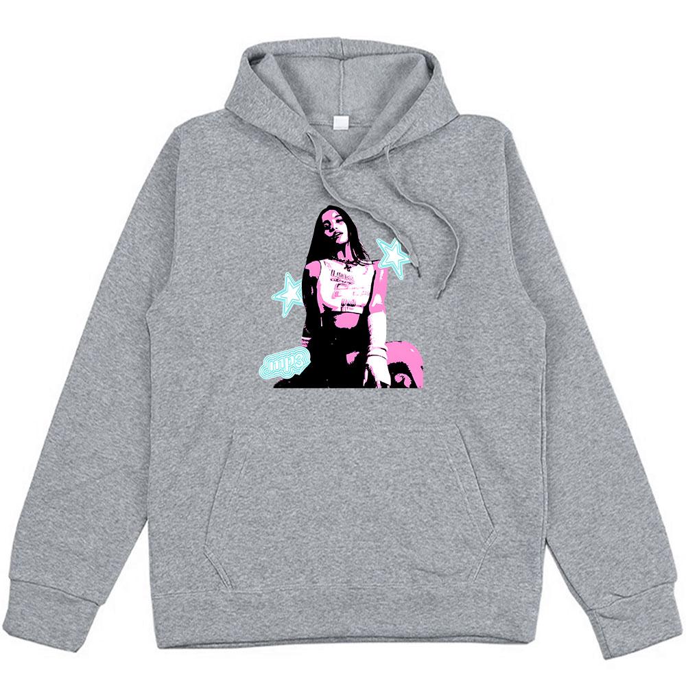 Singer Graphic Women Hoodies  Emilia Mernes MP3 Tour Sweatshirts Winter Long Sleeve Unisex Streetwear Printing Clothes