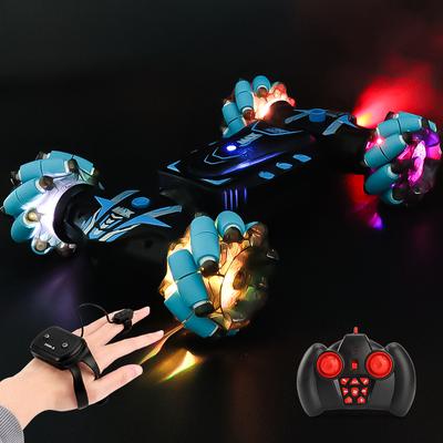 Stunt Twister Remote Control Car Toys 2.4GHz 4WD Twist- Desert Cars Gesture Control Remote Mountain Climbing Car Gift To Kids