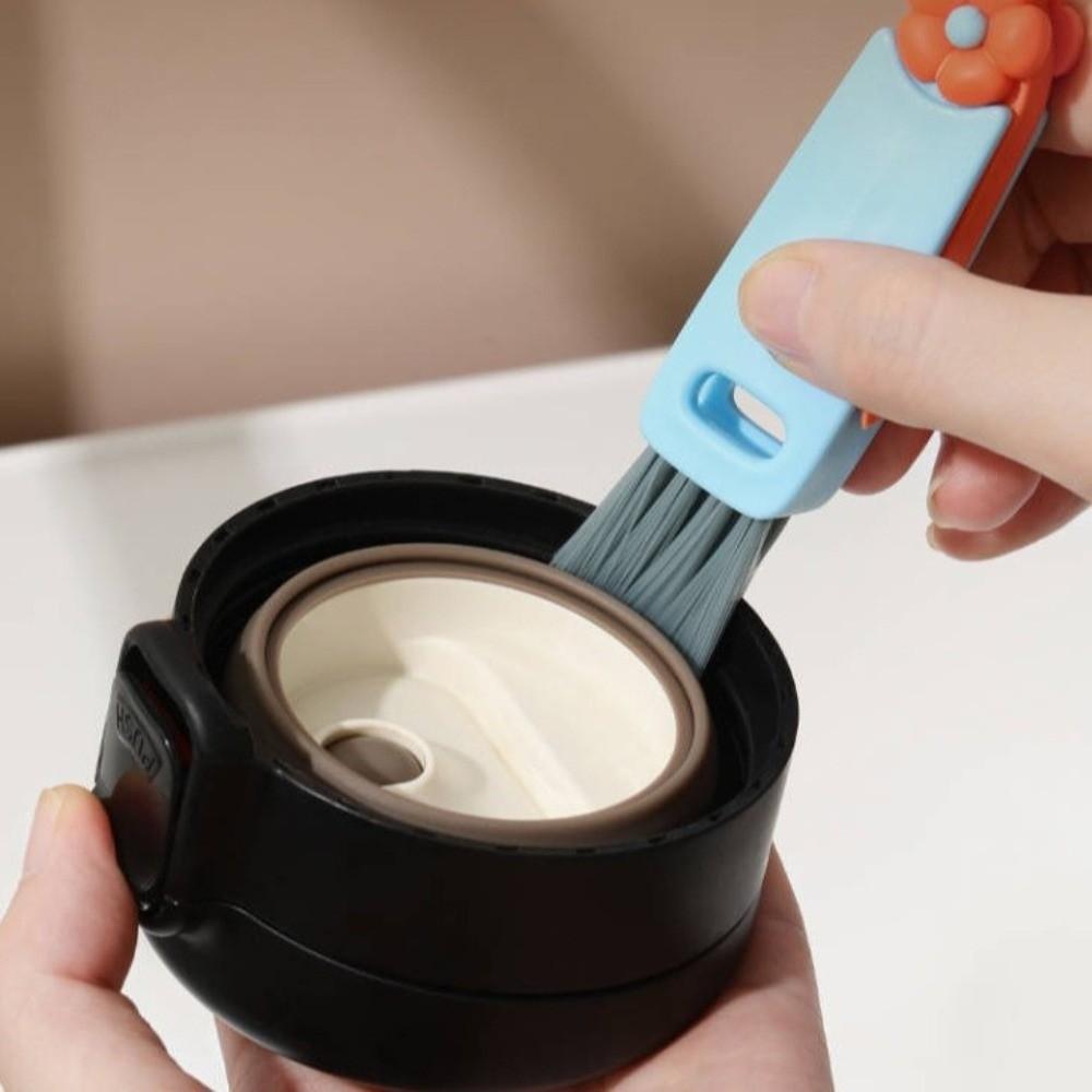 Mini Straw Cleaning Brush Silicone Cup Lid Cleaning Brush Appliance Maintenance