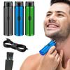 2W  Mini Beard S-haver Electric R-azor Detachable Washable H-ead Design USB Powered Operated