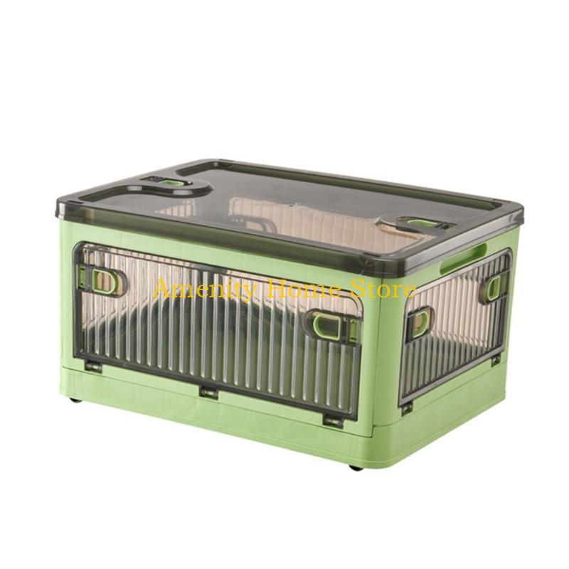 

F26C Versatile Collapsible Case Foldable Storage Box Stackable Sundries Organizers
