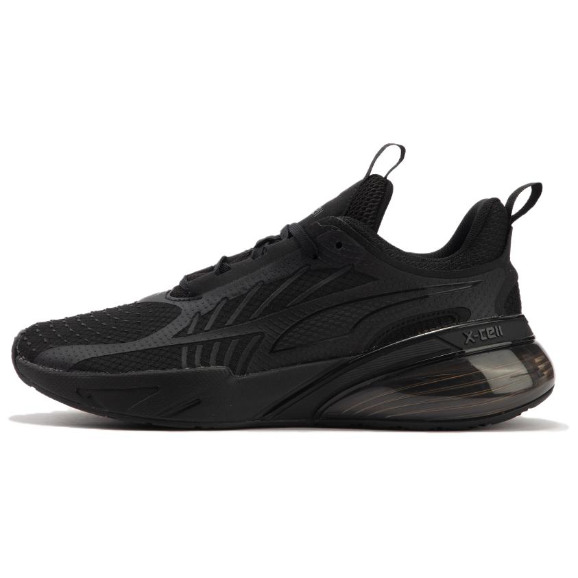 Puma X-Cell Comfortable Non-Slip Low-Top Running Shoes Men Sneakers Black 378301-03