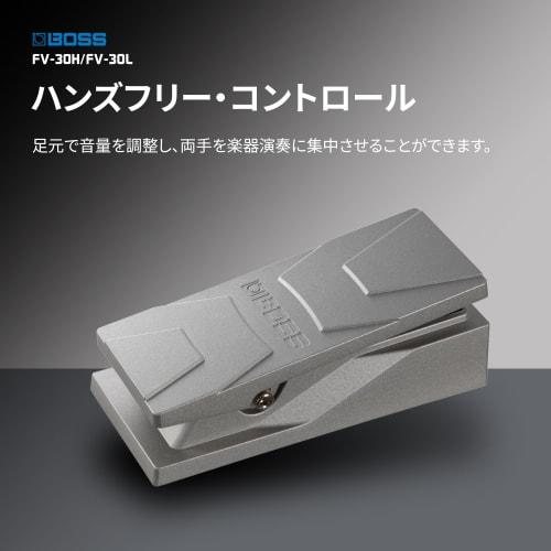 BOSS FV-30L Low Impedance Foot Volume Pedal for Guitar/Bass