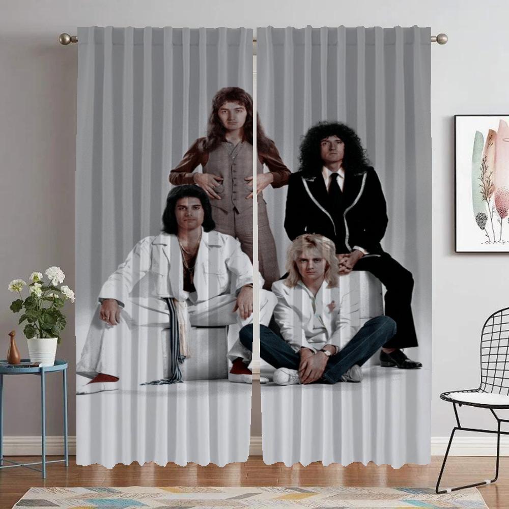 

Кухонные шторы для спальни, разделительная штора для домашнего интерьера, 2 шт., штора для гостиной, украшения на Хэллоуин, оттенки W50xH70cmx2pcs-CL