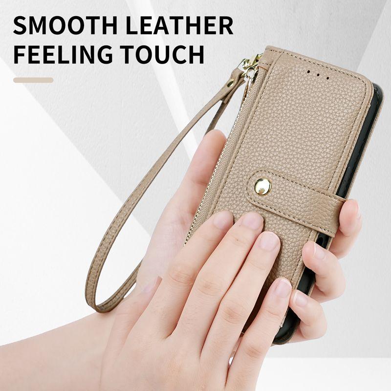 Apple 16promax Crossbody Phone Leather Case