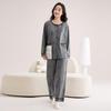 Fenteng Women's 100% Cotton Long Sleeve Pajama Set