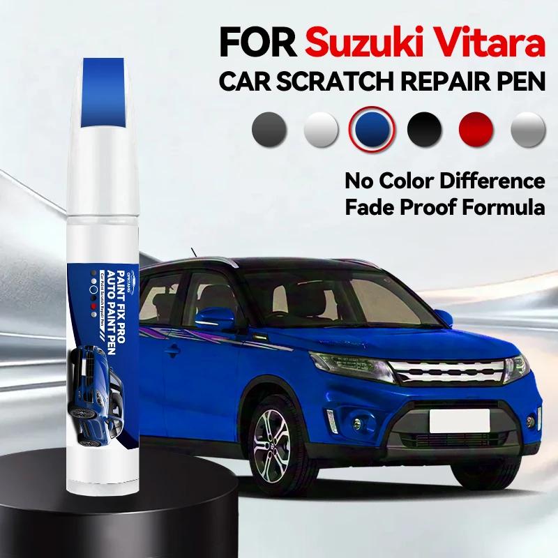 Exklusives Fahrzeugzubehör für Suzuki Vitara Autolack Reparaturstift Touch-Up Kratzerentferner DIY Auto Zubehör Weiß Silber YH O