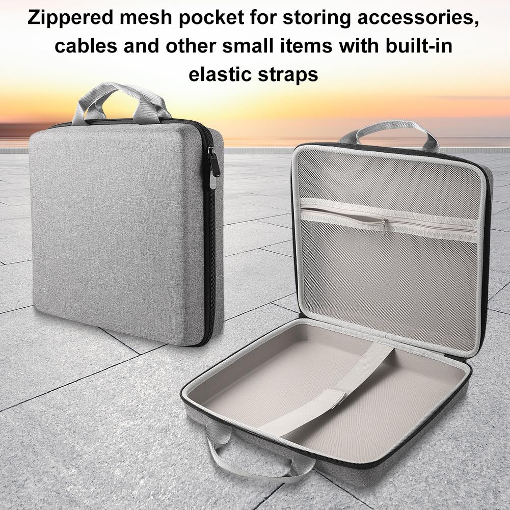 For Starlink Mini Outdoor Router Carry Case with Mesh Pocket Satellite Receiver Protective Bag Shockproof Router Accessories