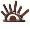 Houten Ring Display Stand Creatieve Sieraden Ring Display houder voor vrouwen, Cadeau voor Halloween Kerstmis Verjaardag