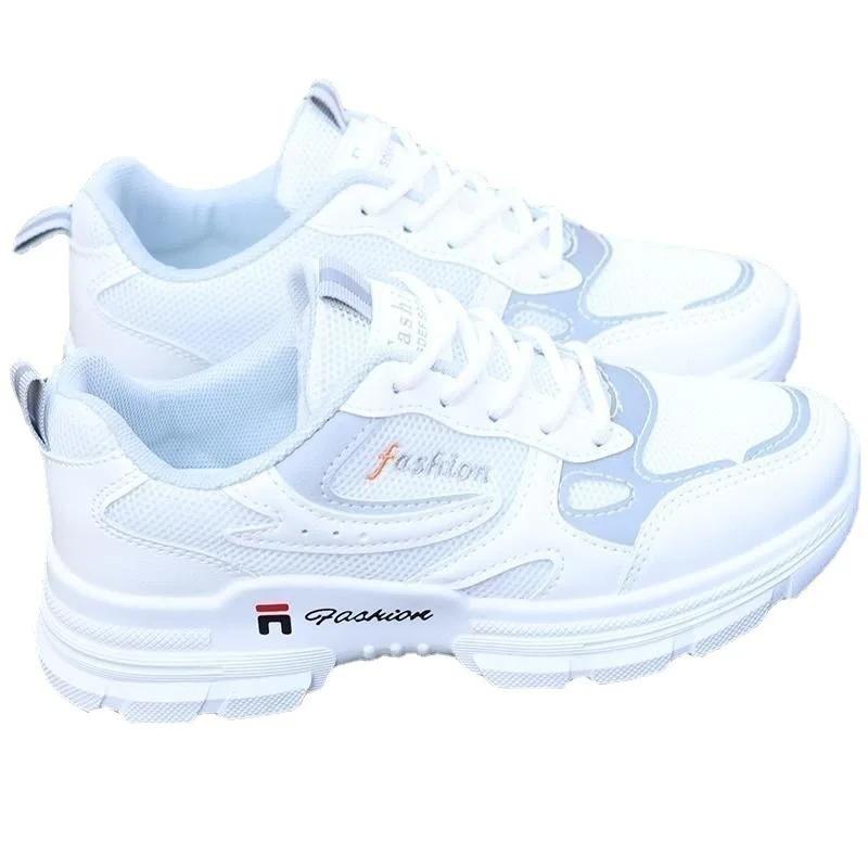 Running Shoes Fashion Breathable Walking Platform Athletic Shoe Sneaker Women Tennis Fashion Women's White Sneakers