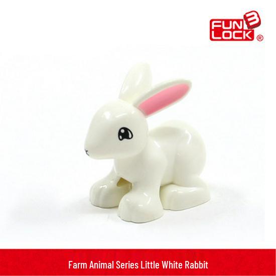 Gegele Lego-Compatible Building Blocks: Large Particles & Small Animal Accessories - Ocean, Zoo, Dinosaur Educational Toys