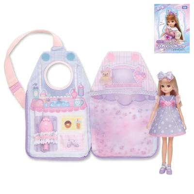 TAKARA TOMY Bambola Licca-chan LD-02 Set Borsa Licca-chan per bambini dai 3 anni in su Gioco di travestimento casa delle bambole Età 3 anni in su