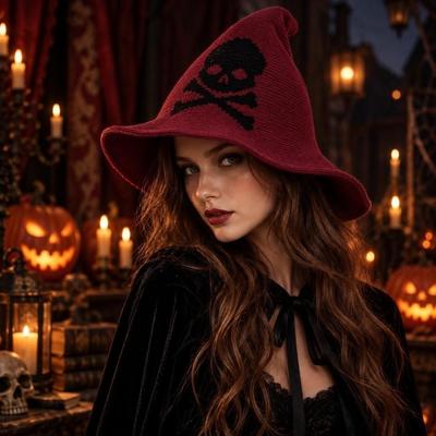 Halloween Hexenhut Party Festival Dekoration Mode Maskenballmütze für Damen