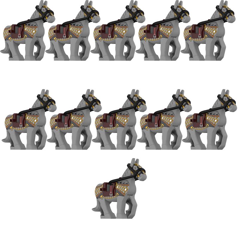 

MOC Средневековый Римский Военный Конструктор Олень Волк Свинья Овца Животное Кавалерия Лошадь Фигурка Маунт Аксессуары Подарок Игрушка для Мальчика Сделай Сам