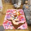 Custom 1Pc Floral Chip Dale Adventure Rug Office Carpet Indoor Outdoor Entrance Doormat Nonslip Soft And Comfortable Living Room D91616