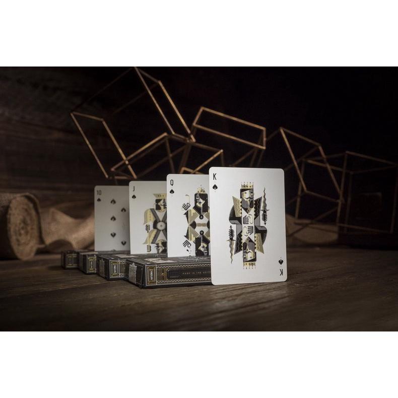 Theory11 National Playing Cards Green/Black Bicycle Deck Card Games Magic Tricks