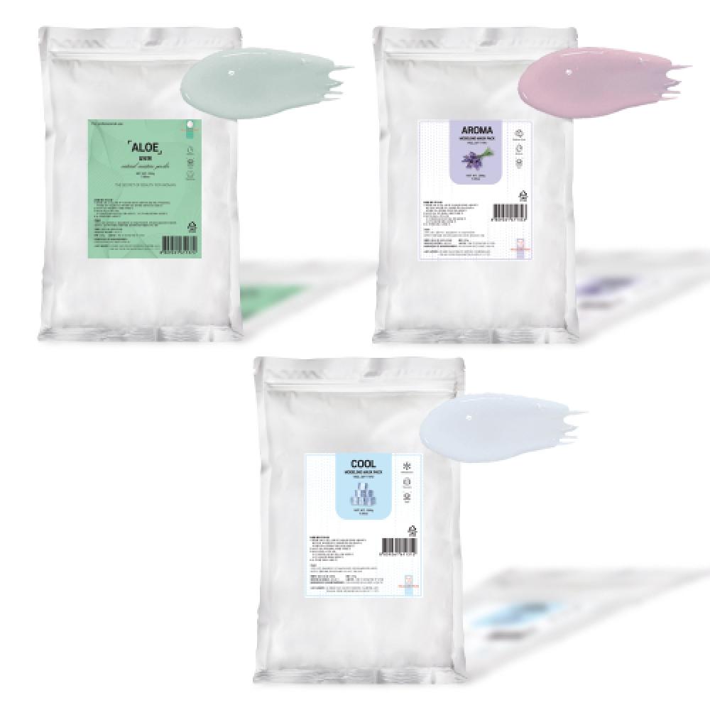 Belladepeau Modeling Pack By Skin Type Set  200g X 3 