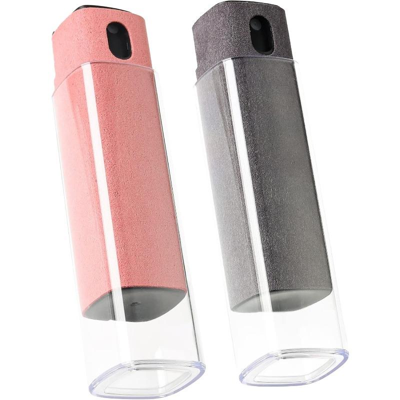 1pcs Screen Cleaner, Touch Screen Mist Cleaner, Cell Phone, Laptop and Tablet Screen, 2-in-1 Spray and Microfiber Cloth