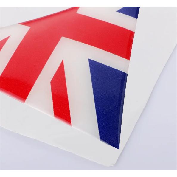 Car Styling Accessories For MINI Cooper F56 2Pcs Car Exterior Rear Back Trunk Tailfins Spoiler Wing 3D Sticker Decal Decoration