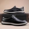 Genuine Leather Loafers Handmade Mens Casual Shoes Fashion Anti-slip Slip On Flats Leisure Walk Moccasins Outdoor Driving Shoes