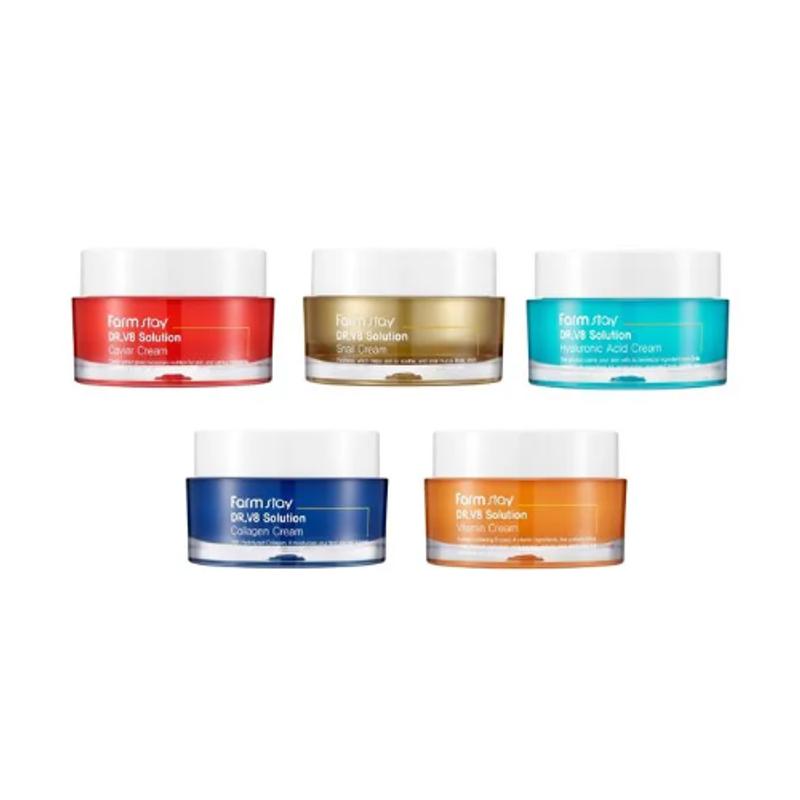 

[Farmstay] Farmstay Dr. V8 Solution Cream 50g (2 Types)