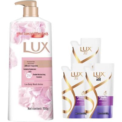 Ensemble Bain Douche & Shampoing Lux Blanchissant & Hydratant
