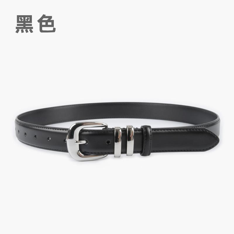 Premium Women'S Decorative Cowhide Women'S Genuine Leather Women'S Belt Casual Pants Jeans