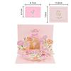 3D Pop-up Greeting Card for Mother's & Women's Day - Creative Paper Carving Thank You & Blessing Card