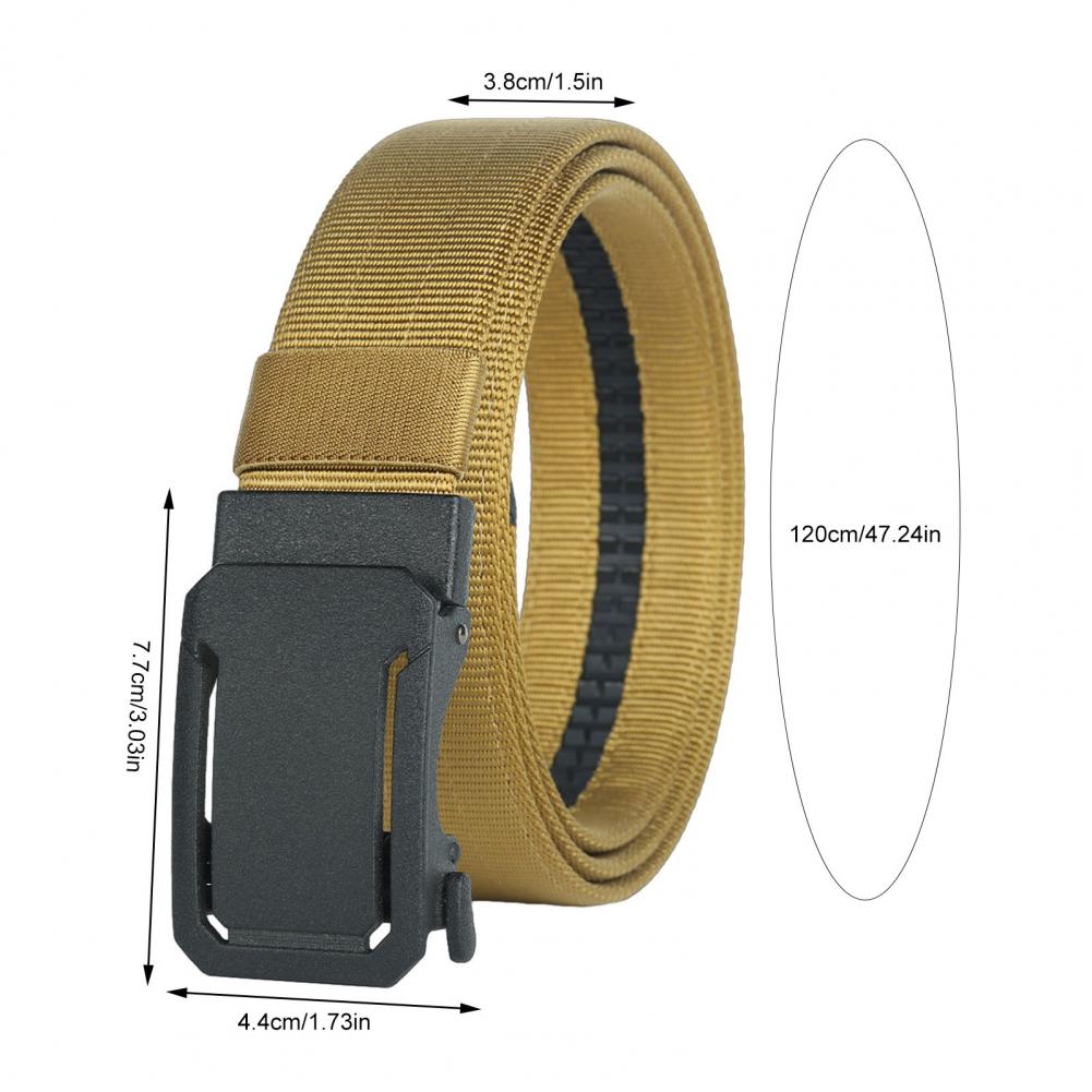 Holster Belt Concealed Carry Belt Versatile Ratchet Belt with Adjustable Security Buckle Double-layer Reinforced Nylon Belts 81%