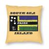 Indigenous Dot South Sea Island Pillowcase Polyester Linen Velvet Pattern Decor Throw Pillow Case Home Cushion Cover Wholesale