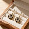 Baseball Sporty Zinc Zinc Alloy Stud Earrings Rhinestone Ear Pendant Jewelry  Athletes Sports Fans