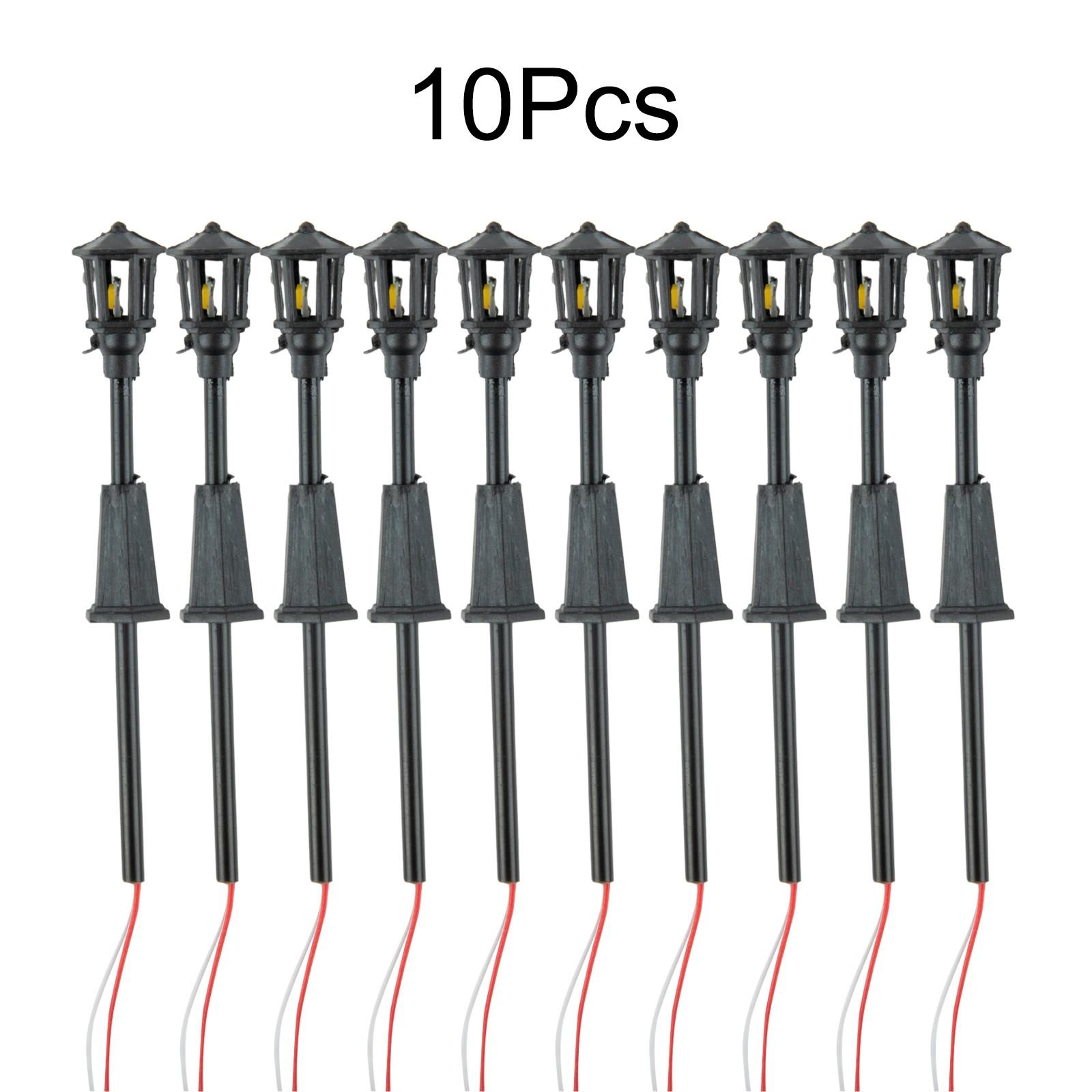 

Светодиодный уличный светильник Модель Лампа Инструмент Теплый Белый 10X ABS