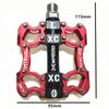 Bicycle Pedal MTB BMX Sealed 2 Bearing Cleats Pegs Road Mountain Bike Aluminum Alloy Anti-slip Cycling Parts