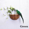 25/35CM Simulated Macaw Bird Feather Parrot Rustic Decoration Horticultural Decoration