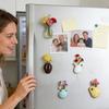 8PCS Elegant Mini Container  Items Simple Synthetic Top For Refrigerator Cabinet Storage Decoration