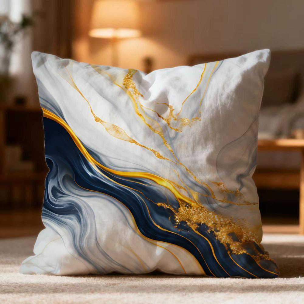 Style Highend Texture Cushion Cover Soft Washable Pillow Case MultiScene for Couch Bed Travel Office Use