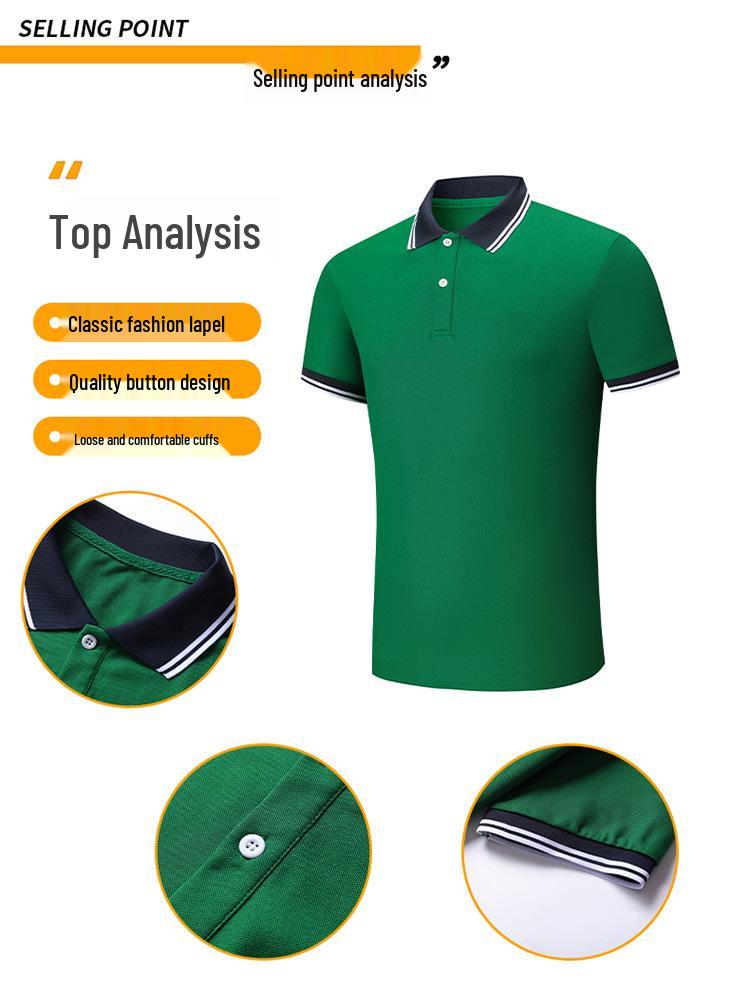 Summer Sports Quick-Dry Ice Silk Polo & Shorts Set for Men