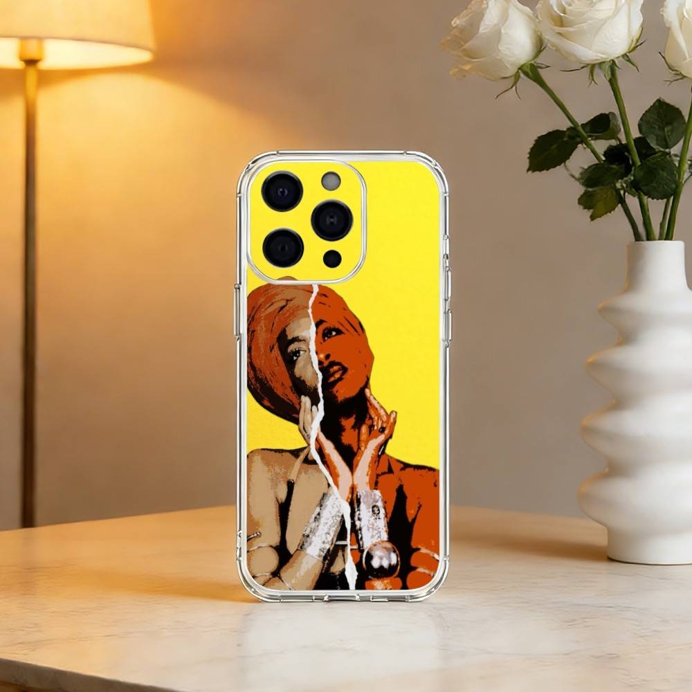 Erykah Badu Phone Case For iPhone 17 16 15 14 13 12 11 Mini Pro Max Plus Transparent Cover