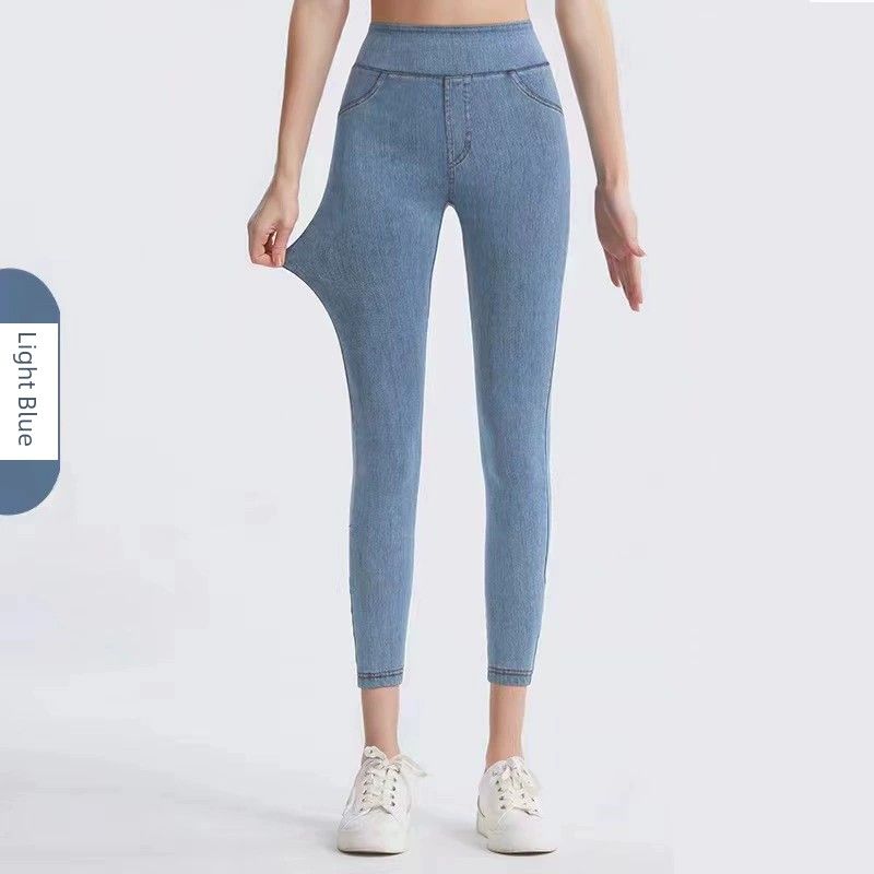 Yoga High Waist Hip Lift Sexy Female Stretch Workout Pants