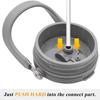 Leak Proof Flip Straw Lid Replacement Sealed Cup Cover Handle Straw Lid for Stanley 30OZ Sports