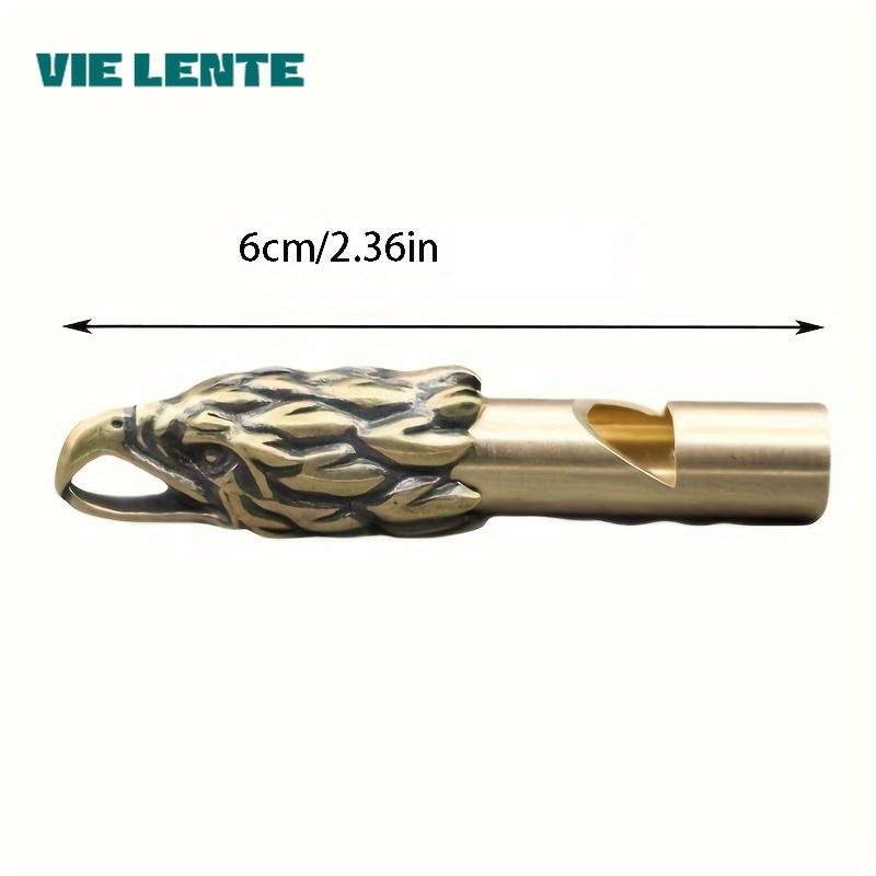 Premium Large Copper Eagle Head Whistle - Durable Ideal For Emergency Survival  Outdoor Sports