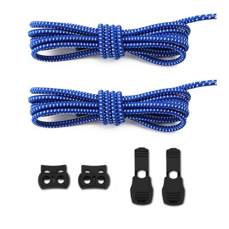 1Pair/3Pair New Unisex Round Elastic Shoelace High-Quality Laces for Sneakers and Casual Shoes Available in A Variety of Colors