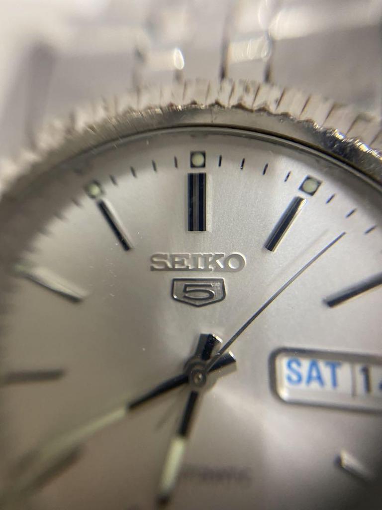 [USED] Working Seiko 5 SEIKO5 7S26-3110 Automatic Wristwatch