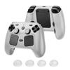 Silicone Protective Case for Steam Controller 2 Accessories Non-Slip Case with Joystick Caps Lightweight Shockproof No Odor