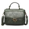 Luxy mond Frauen Leder Handtasche Marke Schulranzen Messenger Taschen Mode Haspe Vintage Teenager Mädchen Umhängetaschen bolsas