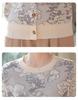 Stylish Spring Knit Cardigan Set for Middle-Aged and Elderly Women, Tummy-Covering Slim Fit Top
